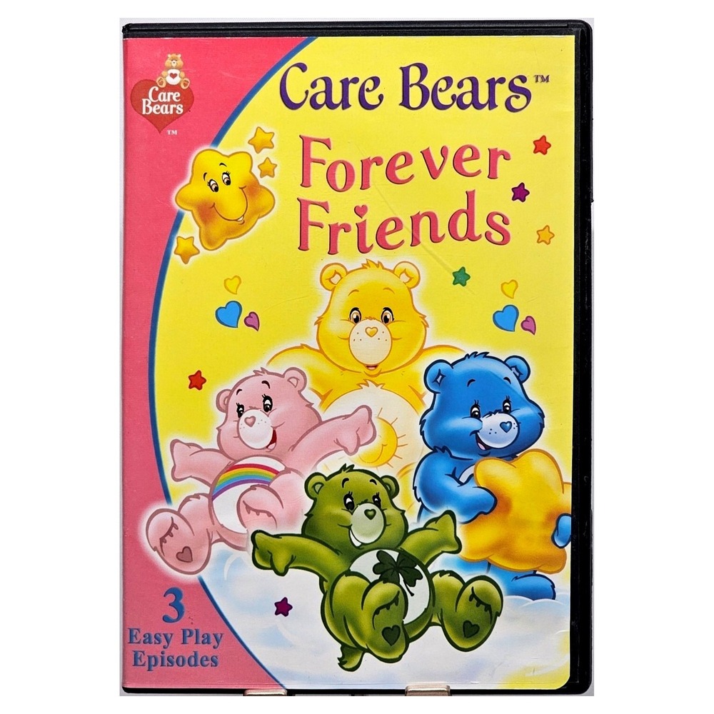 Care Bears Forever Friends DVD 3 Episodes Sterling Entertainment Kids Movie 4071
